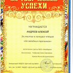 Конкурс чтецов Андреев А.